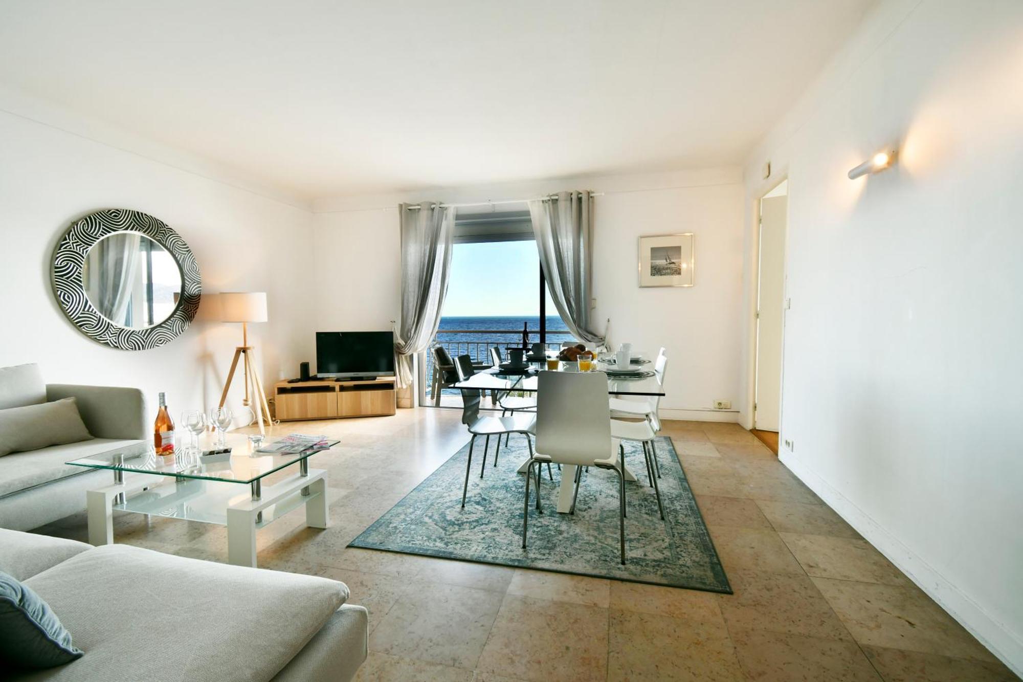 Plage Du Midi- Vue Sur Mer Standing Presta คานส์ ภายนอก รูปภาพ